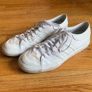 Adidas canvas skate shoes